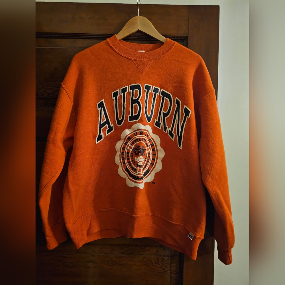 90s Vintage Auburn Crewneck Sweater Size XL